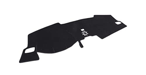 Dashboard Cover Für Civic 11th Gen 2021 2022 2023 Limousine Fließheck Anti-Rutsch-Matte Dashboard Cover Pad Sonnenschirm Dashmat Armaturenbrettabdeckung(Linkslenker, Schwarze Seite) von SRQORT