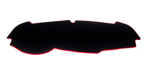 Dashboard Cover Für Kia Für Sportage 4 Für QL 2016-2021 Auto Dashboard Vermeiden Licht Pad Instrument Plattform Schreibtisch Abdeckung Matten Teppiche Armaturenbrettabdeckung(Linkslenker, rote Seite) von SRQORT