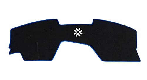 Dashboard Cover Für Mazda 3 Für BP Für Axela 2019-2022 Auto Dashboard Vermeiden Licht Pad Instrument Schreibtisch Abdeckung Matte Nicht-rutsch Matten Armaturenbrettabdeckung(Linkslenker, Blaue Seite) von SRQORT