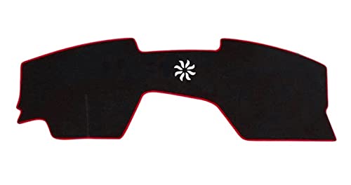 Dashboard Cover Für Mazda 3 Für BP Für Axela 2019-2022 Auto Dashboard Vermeiden Licht Pad Instrument Schreibtisch Abdeckung Matte Nicht-rutsch Matten Armaturenbrettabdeckung(Linkslenker, rote Seite) von SRQORT