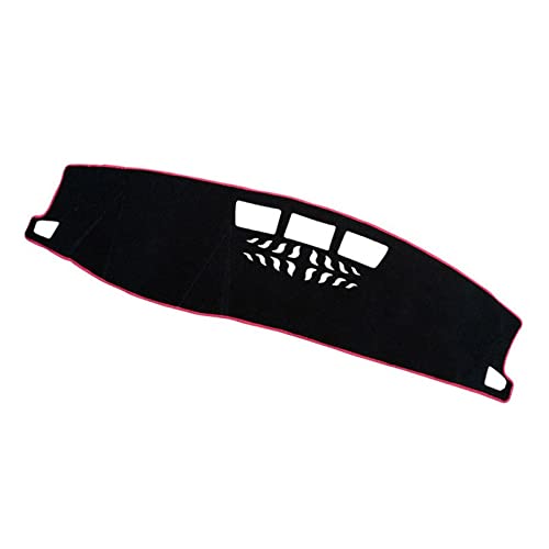 Dashboard Cover Für Skoda Für Kodiaq 2017 2018 2019 2020 2021 2022 Auto Dashboard Abdeckung Matte Sonnenschutz Pad Instrument Panel Teppiche Trim Armaturenbrettabdeckung(Rechtslenker, Schwarze Seite) von SRQORT