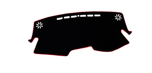 Dashboard Cover Für Toyota Für CHR Für C HR Für C-HR 2016-2020 Auto Dashboard Abdeckung Vermeiden Licht Pad Instrument Plattform Schreibtisch Matte Armaturenbrettabdeckung(Red Side,RHD) von SRQORT