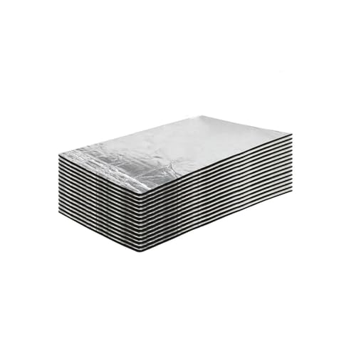 Matte Auto Dämmung 15PCS Blätter Auto Sound Deadener Wärmedämmung Matte für Van Proofing Trittschalldämmung Haube Lärm Isolator(15PCS(9mm)) von SRQORT