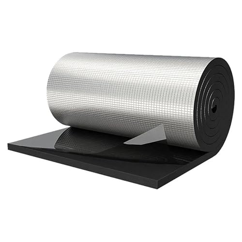 Matte Auto Dämmung 2*0,5 M 5/10mm Auto Sound Matte Proofing Deadener Wärmedämmung für Auto Van Trittschalldämmung Zubehör innen(10MM-50x200cm-1pcs) von SRQORT