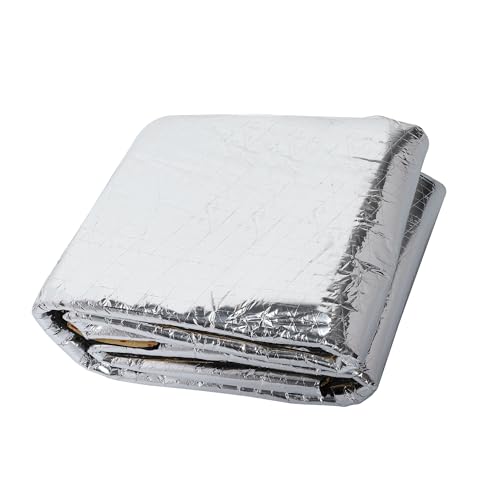 Matte Auto Dämmung 5mm 303x100cm Auto Firewall Wärme Sound Deadener Isolierung Matte Haube Tür Stamm Akustische Accessori Innen(63cmX100cm) von SRQORT