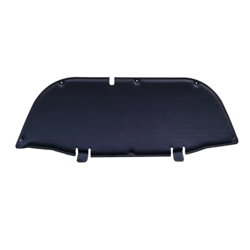 Matte Auto Dämmung Auto Front Motorhaube Wärmedämmung Baumwolle Pad Abdeckung Für Toyota Für Corolla Cross 2020 2021 2022 2024(Schwarz) von SRQORT