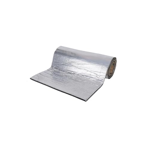 Matte Auto Dämmung Schalldämmmatte Auto Akustische Wärmeschutzwandpaneele Auto Trittschalldämmmatten für 5/10 mm 200 x 50 cm(50cmx200cmx5mm) von SRQORT