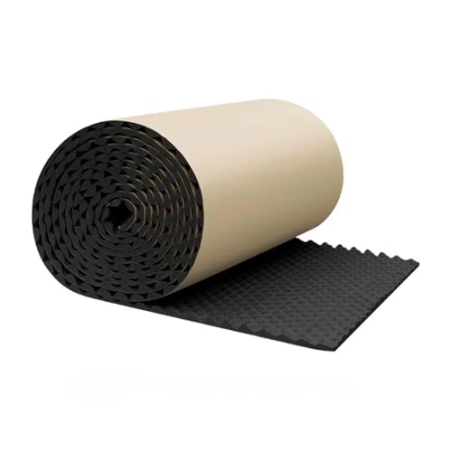 Matte Auto Dämmung Selbstklebende Schalldämmung Isolierung Baumwolle Akustikmaterial für Schallschutz Auto wasserdichte Dämpfung(200x50x2cm) von SRQORT
