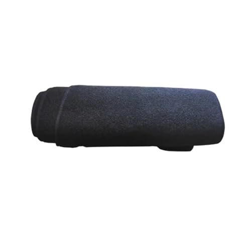 SRQORT Armaturenbrett-Abdeckmatte Für GMC Für Terrain 2017-2023 2024 2025 Dashboard Abdeckung Matte Pad Dashmat Dash Sonnenschirm Instrument Teppich Zubehör Dashboard Cover Pad(LHD Black) von SRQORT