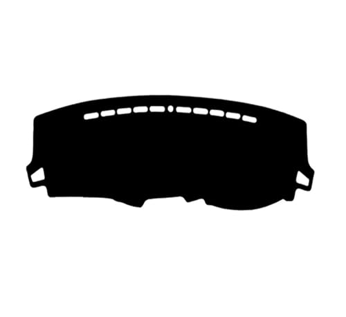 SRQORT Armaturenbrett-Abdeckmatte Für Hyundai Für Elantra Für Avante I30 2007-2010 Anti-UV-Dash Sonnenschutzdach Teppich Armaturenbrett Abdeckung Matte Pad Dashboard Cover Pad(Black(Black Edge) RHD) von SRQORT