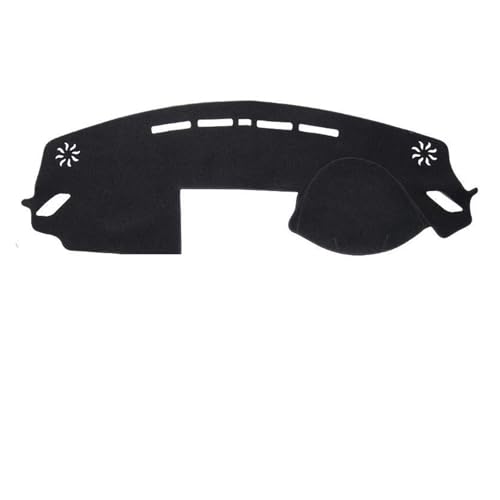 SRQORT Armaturenbrett-Abdeckmatte Für Mitsubishi Für ASX RVR Für Outlander Für Sport 2010-2022 Dash Mat Dashmat Sonnenschutz Schutzteppich Armaturenbrett Matte Dashboard Cover Pad(RHD NO HUD) von SRQORT