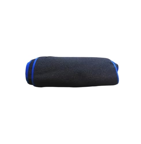 SRQORT Armaturenbrett-Abdeckmatte Für Toyota Für Fielder 2014 2015 2016 2017 2018 2019 2020 Innere Dashboard Abdeckung Dash Matte Teppich Kissen Sonnenschutz DashMat Dashboard Cover Pad(Blue LHD) von SRQORT