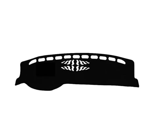 SRQORT Armaturenbrett-Abdeckmatte Für VW Für Passat B8 Für Variant Für Alltrack 2015-2020 Dashmat Dashboard Abdeckung Matte Pad Dash Sonnenschirm Teppich Dashboard Cover Pad(Black(Black Edge) LHD) von SRQORT