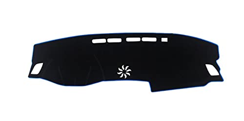 SRQORT Dashboard Cover Für Accord 10th 2018 2019 2020 Auto Dashboard Abdeckung Anti-UV Sonnenschutz Instrument Plattform Schreibtisch Matte Teppiche Pad Armaturenbrettabdeckung(Blue Side,LHD) von SRQORT