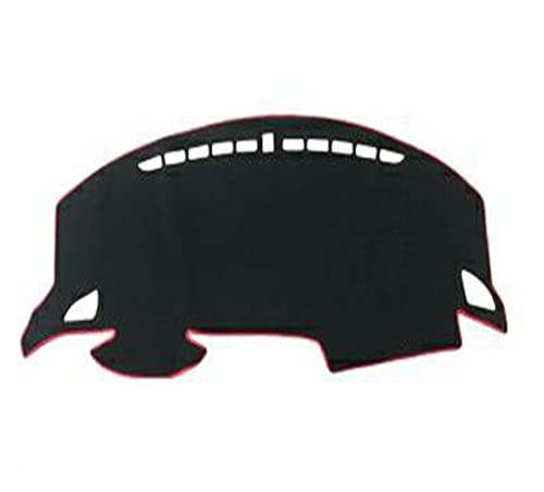 SRQORT Dashboard Cover Für Civic 10 Auto Armaturenbrett Abdeckung Dash Mat Trim Shade Pad Instrument Panel Teppiche Armaturenbrettabdeckung(Rot,LHD) von SRQORT