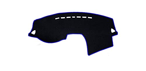 SRQORT Dashboard Cover Für Mitsubishi Für ASX 2010-2020 Auto Dashboard Vermeiden Licht Pad Instrument Plattform Schreibtisch Abdeckung Matte Teppiche Armaturenbrettabdeckung(Blue Side,LHD) von SRQORT