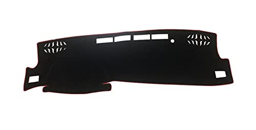 SRQORT Dashboard Cover Für Toyota Für Avalon 2019 2020 2021 2022 Auto Dashboard Abdeckung Matte Sonnenschutz Pad Instrument Panel Teppiche Anti-Uv Armaturenbrettabdeckung(LHD NO HUD Red) von SRQORT