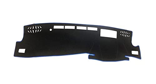 SRQORT Dashboard Cover Für Toyota Für Avalon 2019 2020 2021 2022 Auto Dashboard Abdeckung Matte Sonnenschutz Pad Instrument Panel Teppiche Anti-Uv Armaturenbrettabdeckung(RHD with HUD Blue) von SRQORT