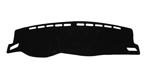 SRQORT Dashboard Cover Für VW Für T-ROC Für T ROC 2022 2021 2020 2019 2018 Auto Dashboard Abdeckung Sonnenschutz Matten Anti-Uv Pad Teppich Armaturenbrettabdeckung(LHD Front Black) von SRQORT