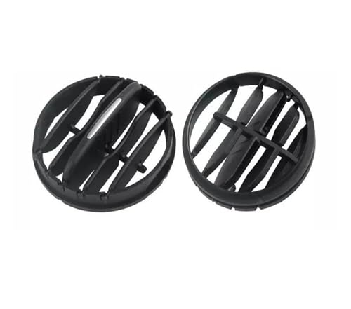 SRQORT Lüftungsgitter Für VW Für Tiguan 1 5N 2008-2017 Zubehör Dashboard Innen A/C Air Vent Grill Schiebe Tab Klapp Clip Abdeckung Luftauslassgitter(2PCS Front Rear) von SRQORT