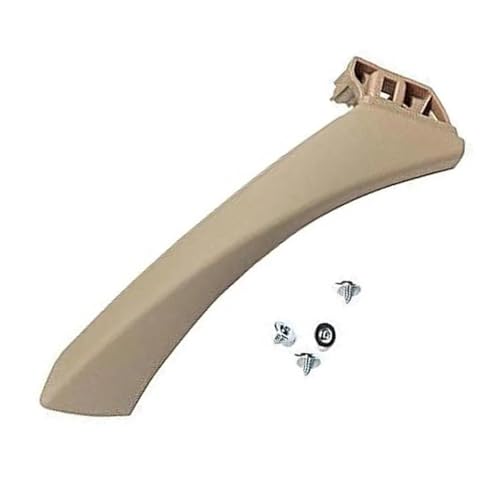 SRQORT Türgriff Ersatz Für 3 Serie E90 320 Auto Inner Griff Innentür Panel Pull Trim Abdeckung Tür Panel Pull Abdeckung Tür Haltegriffe Links/Rechts Innen türgriff(Right Beige) von SRQORT