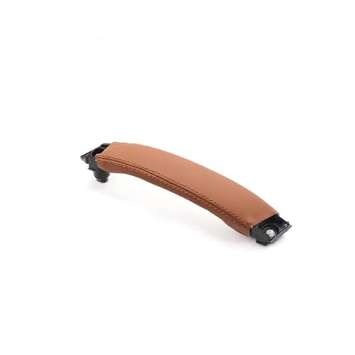 SRQORT Türgriff Ersatz Für Land Für Rover Für Discovery 2015-2019 LR076161 Auto Innere Pull Griff Tür Panel Griff Innen Tür Leder Armlehne Innen türgriff(Brown Left) von SRQORT