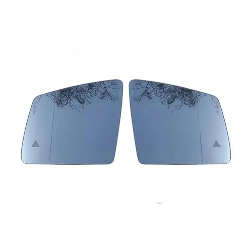 SRQORT Türgriff Ersatz Für Mercedes Für Benz GL ML GLE Klasse W164 W166 2010-2018 Erhitzt Blind Spot Warnung Flügel Hinten Spiegel Glas Innen türgriff(L+R) von SRQORT