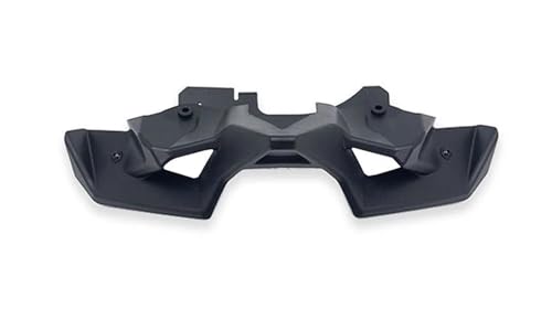 SRQORT Wind Wing Spoiler Für Kawasaki Für Z900 2020-2023 Motorrad Nackt Front Spoiler Für Z 900 Teile Winglet Aerodynamische Flügel Kit Spoiler Motorradspoiler(Matte Black) von SRQORT