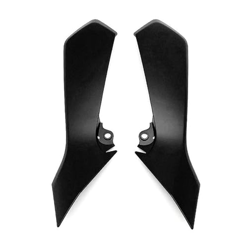 SRQORT Wind Wing Spoiler Für Tracer9 Motorrad Zubehör Sitz Rahmen Seite Abdeckung Sitz Verkleidung Bank Gugel Panel Für Tracer 9 GT 2021-2022 Motorradspoiler(Matte Black) von SRQORT