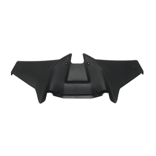 SRQORT Wind Wing Spoiler Mattschwarzer Motorrad Sport Downforce Nackter Frontspoiler Aerodynamischer Flügelabweiser Für CB750 Für Hornet 2023 Motorradspoiler(Matte Black) von SRQORT