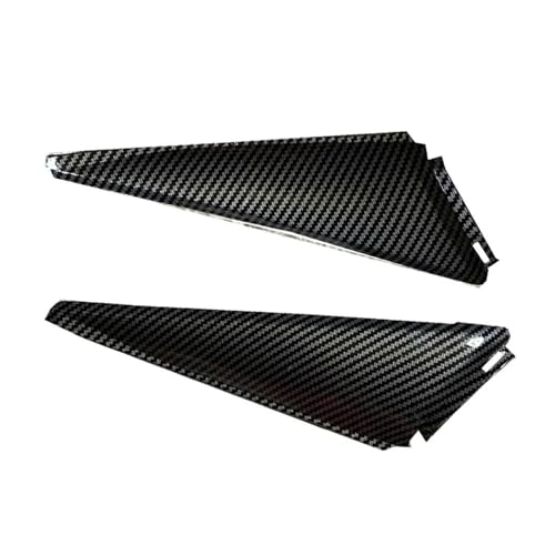 SRQORT Wind Wing Spoiler Motorrad Kraftstoff Tank Seite Panel Verkleidung Trim Abdeckung Gugel Für CBR1000RR 2008-2011 Für CBR 1000RR Teile Carbon Faser Motorradspoiler(A Carbon Look) von SRQORT