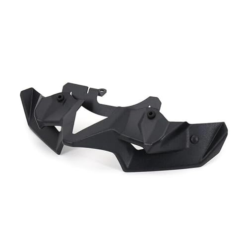 SRQORT Wind Wing Spoiler Motorrad Nackter Frontspoiler Flügel Aerodynamischer Heckspoiler Für Kawasaki Für Z900 2020 2021 2022 Motorradspoiler(Matte Black) von SRQORT