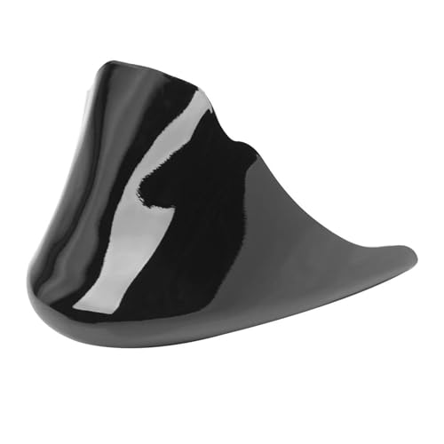 SRQORT Wind Wing Spoiler Motorrad Vorne Unten Spoiler Kotflügel Air Dam Kinn Verkleidung Für Für Custom XL1200C XL883C Für Sportster 1200 48 72 Motorradspoiler(Schwarz glänzend) von SRQORT