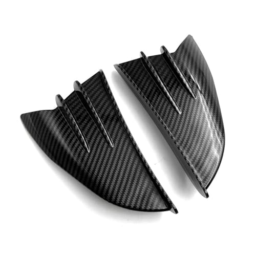 SRQORT Wind Wing Spoiler Motorrad Winglet Aerodynamisches Wing Kit Spoiler Dekoration Aufkleber Für YZFR1 YZFR3 YZFR6 YZFR7 Alles Jahr Motorradspoiler(Glossy Look) von SRQORT