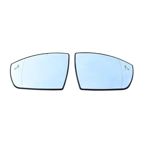 Türgriff Ersatz Für Ford Für Escape Für Kuga Für Ecosport 2013-2019 Auto Rückspiegel Glas Objektiv Mit Erhitzt Blind-Spot Innen türgriff(L+R) von SRQORT