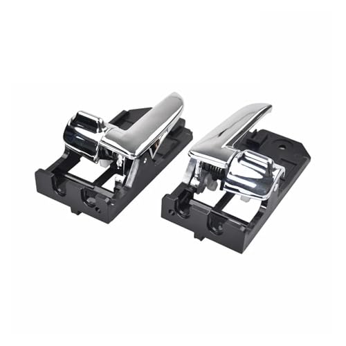 Türgriff Ersatz Für Kia Für Cerato Für Spectra 2004-2019 82610-2F010 82620-2F010 Links Rechts Innen Türgriff Montage Innen Tür Griff Innen türgriff(Chrome 2pcs) von SRQORT