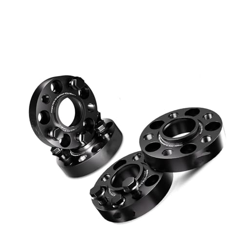 WheelSpacers 2/4 Stück 5x108 60.1 für Traveller T2 Flanschplatte 7075 Spurverbreiterungen Aluminiumnabe verbreiterter Adapter / 2 Zoll erhöhtes Pad(2pcs 25mm) von SRQORT
