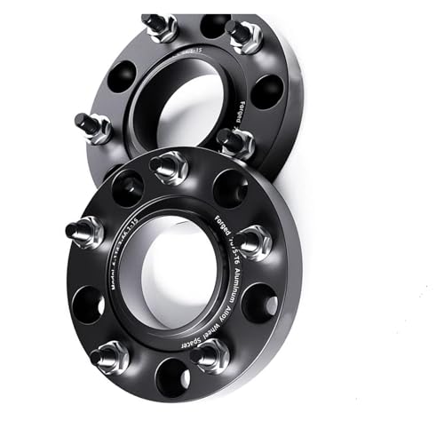WheelSpacers 2/4 stücke Rad Spacer PCD 5x130 CB 71,6mm Für Panamera Für Cayenne Geschmiedet 7075-T6 Aluminium Adapter(2pcs 25mm-SP) von SRQORT