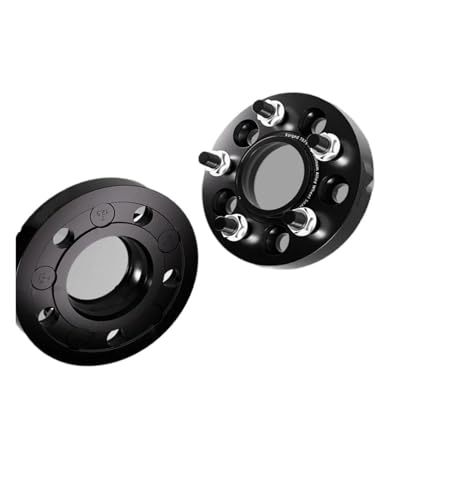 WheelSpacers 2 STÜCKE 25/30/35mm 5x108 60,1 Für Jetour Für Traveller T2 Flanschplatte T6-7075 Spurverbreiterungen Aluminiumnabe verbreiterter Adapter(2pcs 25mm-BK) von SRQORT