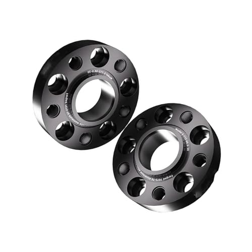 WheelSpacers 2 STÜCKE PCD 5x112 CB 66,6mm Rad Spacer Adapter M14x1.5 Für A5 Geschmiedet Aluminium Legierung T6-7075(2pcs 25mm) von SRQORT