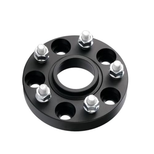 WheelSpacers Embers Rad Spacer Adapter PCD 5x112 CB 57,1mm M14x1,5 Für Bentley Geschmiedete Aluminium Legierung 1 Stück(Athletic Black 20mm) von SRQORT
