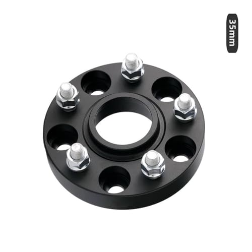 WheelSpacers Embers Spurverbreiterungen Adapter 5x130 CB 84,1mm M14x1.5 Für Rexton Für Rodius Für Kyron Für Musso 1 Stück(Back 35mm 1PC) von SRQORT