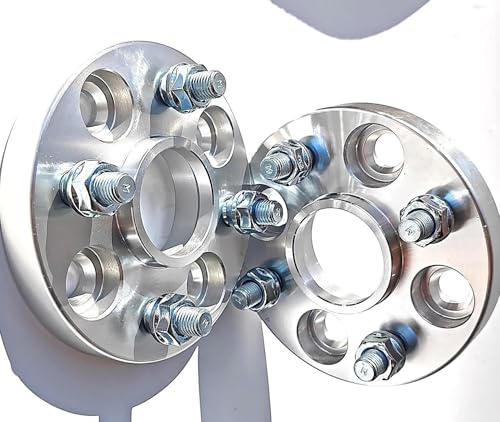 WheelSpacers Fabrik AL6061-T6 2 STÜCKE 25mm CB60.1 Hub Centric 4x100 12x1,25 Spurverbreiterungen Für Nissan von SRQORT
