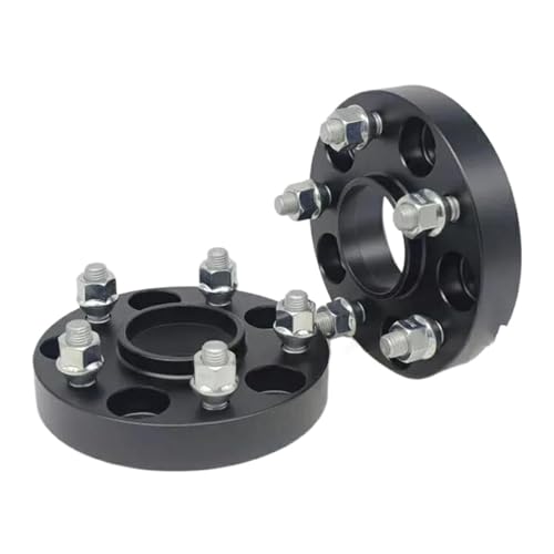 WheelSpacers Spurverbreiterungen 5x108 63,4 15-35mm Aluminium Adapter Für Focus Separadores Coche(1PCS 15mm) von SRQORT