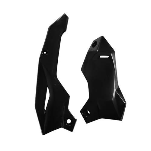 Wind Wing Spoiler Für Kawasaki Z 900 2020-2023 Bauch Pan Unteren Motor Spoiler Verkleidung Motorrad Panel Rahmen Schutz Abdeckung Gugel Motorradspoiler(Glossy Black-1Set) von SRQORT