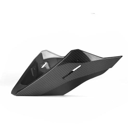 Wind Wing Spoiler Für Street Für Triple 765 RS R 765RS 765R 2023 2024 Motorrad Motor Untere Spoiler Körper Verkleidung Schutzfolie Chassis Schild Motorradspoiler(Kohlenstoff-Look) von SRQORT