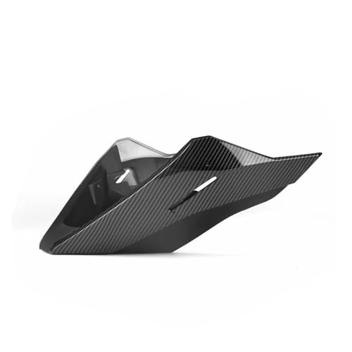Wind Wing Spoiler Motorrad Motor Untere Spoiler Körper Verkleidung Schutz Schutz Chassis Schild Für Straße Für Triple 765 RS R 765RS 765R 2023 2024 Motorradspoiler(Kohlenstoff-Look) von SRQORT
