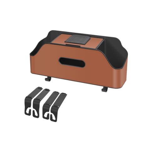 SRTMIRJJ Auto Rear Seat Kopfstütze Organisator für Serie 2 Series 2er U06 Active Tourer 2021-2024 2025, Multifunktional Leder Sitz Aufbewahrungsbox mit Getränkehalter Tissue und Haken,Orange SRTMIRJJ Auto Rear Seat Kopfstütze Organisator für Serie 2 Series 2er U06 Active Tourer 2021-2024 2025, Multifunktional Leder Sitz Aufbewahrungsbox mit Getränkehalter Tissue und Haken,Orange von SRTMIRJJ