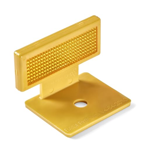 SReflect 10x Leitwandreflektor Made in Germany, Reflektor zur Markierung von Leitwänden, Wänden, Gegenständen, Hindernissen u.v.m. von SReflect