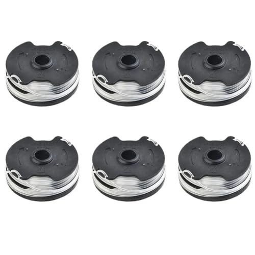 1/6 Ersatzspule Kompatibel mit Akku-Rasenmäher 20-Li A1 B2 C3 kompatibles Gartenzubehör(6 PACK) von SRxBKC